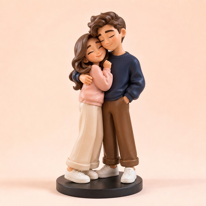 Custom couple figure