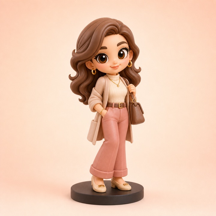 Cute chibi figure style